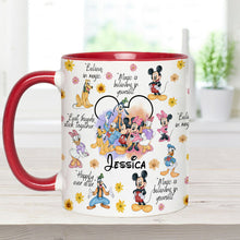 Load image into Gallery viewer, Personalized Magical Moments Accent Mug Custom Name Gift

