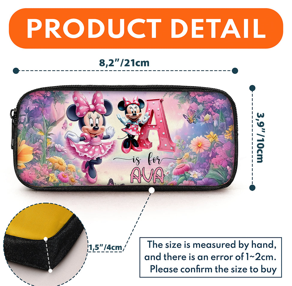 Personalized Mouse Backpack & Pencil Case Gift for Kids