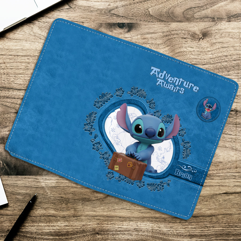 Personalized Ohana Passport Holder Custom Name Gift for Travelers