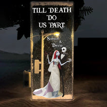 Load image into Gallery viewer, Personalized Nightmare Snowflake Night Light for Couples | Unique Gift

