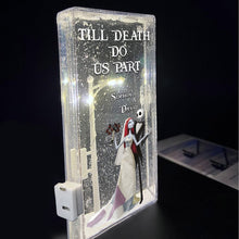 Load image into Gallery viewer, Personalized Nightmare Snowflake Night Light for Couples | Unique Gift
