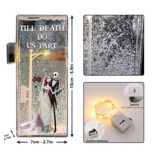 Load image into Gallery viewer, Personalized Nightmare Snowflake Night Light for Couples | Unique Gift
