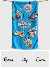 Load image into Gallery viewer, Personalized Quick-Dry Beach Towel Custom Name for Kids
