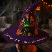 Load image into Gallery viewer, Personalized Witch Hat Quilt with Custom Name - Halloween Gift for Her
