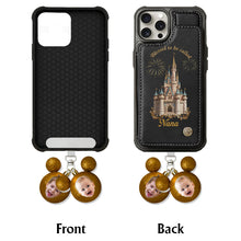 Load image into Gallery viewer, Personalized Phone Wallet with Charms Gift for Grandma | Customizable
