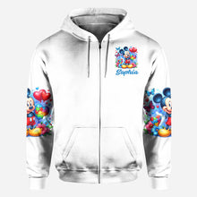 Load image into Gallery viewer, Personalized Autism Awareness All Over Shirt Custom Name Gift
