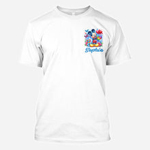 Load image into Gallery viewer, Personalized Autism Awareness All Over Shirt Custom Name Gift
