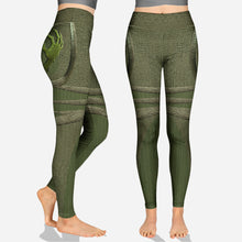 Load image into Gallery viewer, Personalized Merry Grinchmas Hoodie &amp; Leggings Set for Christmas
