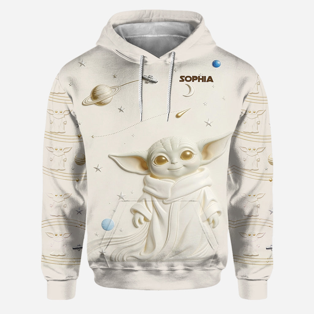 Personalized Galaxy Hoodie and Leggings with Custom Name - Unique Gift for Kids