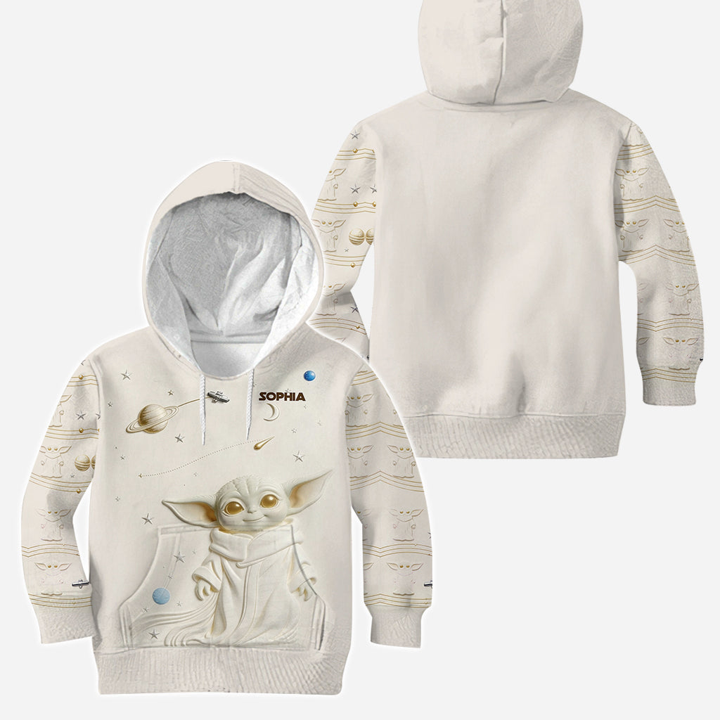 Personalized Galaxy Hoodie and Leggings with Custom Name - Unique Gift for Kids
