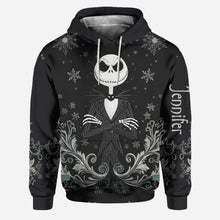 Load image into Gallery viewer, Personalized Nightmare Hoodie and Leggings Set for Halloween Custom Name Gift
