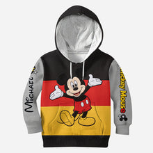 Load image into Gallery viewer, Personalized Mickey and Minnie Mouse Hoodie &amp; Leggings Set for Couples
