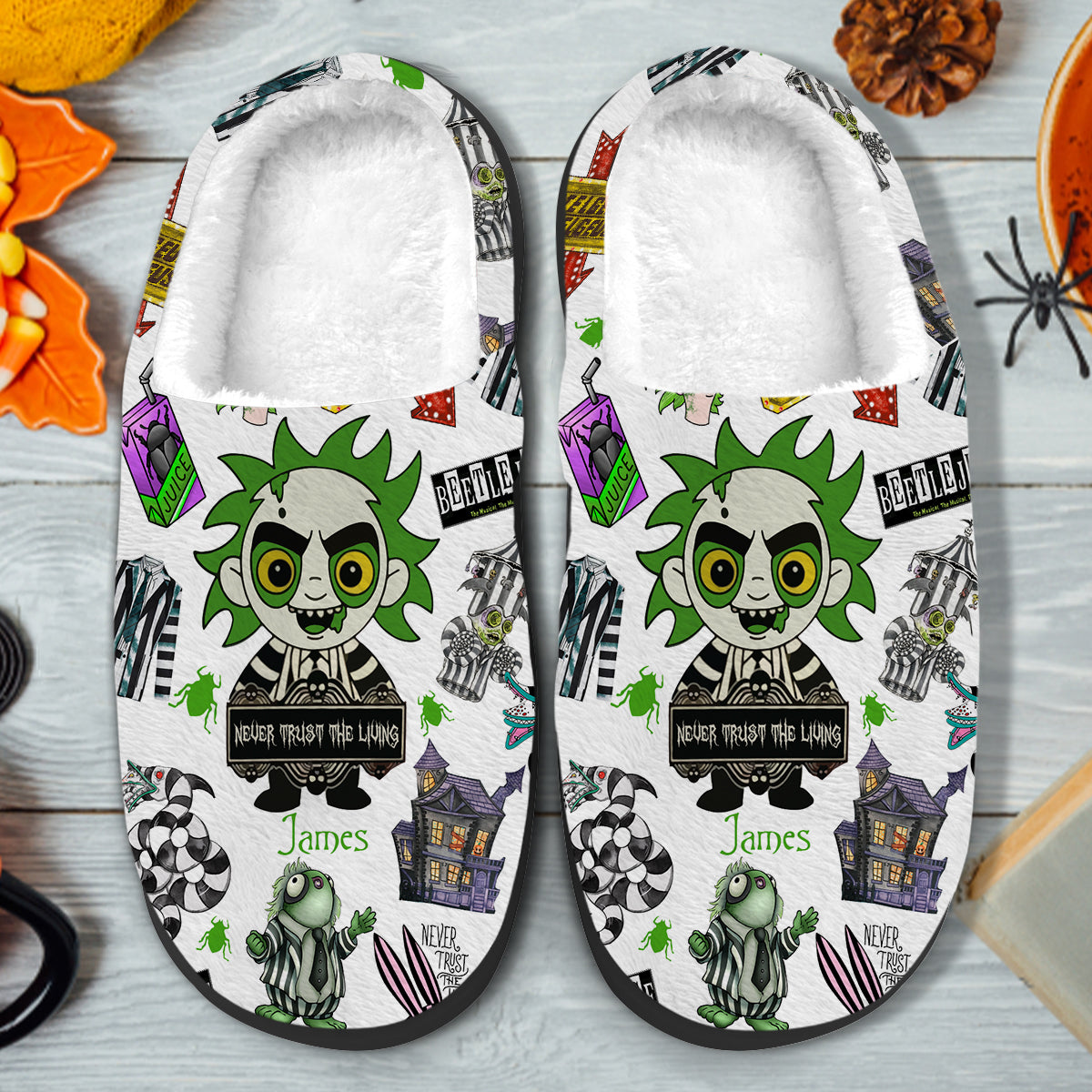 Personalized Slippers with Custom Design for Unique Gifts