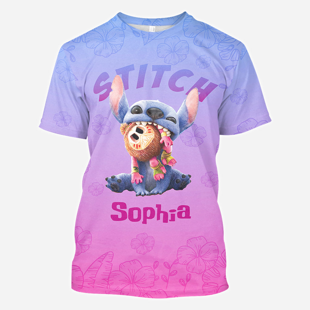 Personalized Ohana All Over Shirt Custom Name for Summer