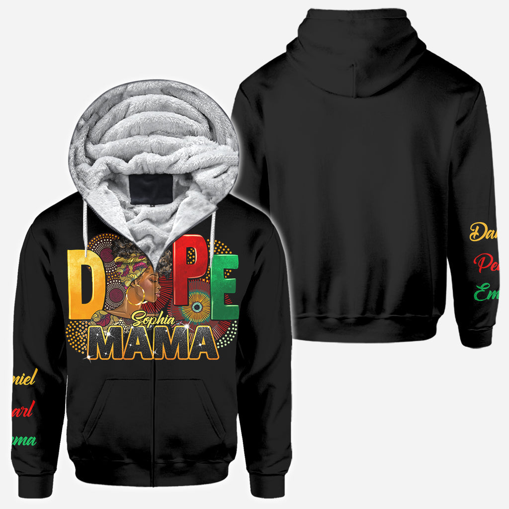 Personalized African American All Over Shirt for Mom | Custom Gift