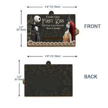 Load image into Gallery viewer, Personalized Sliding Ornament with Secret Message for Couples
