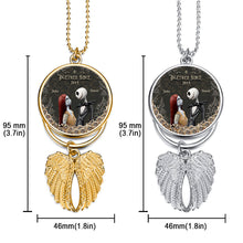 Load image into Gallery viewer, Personalized Angel Wings Ornament Custom Photo Gift for Christmas
