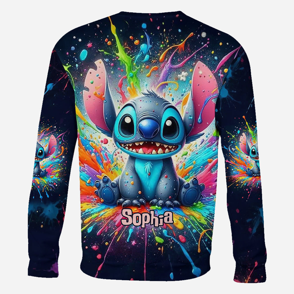 Personalized Ohana All Over Shirt Custom Name for Family