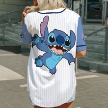 Load image into Gallery viewer, Personalized Stitch Baseball Jersey Custom Name Gift for Kids
