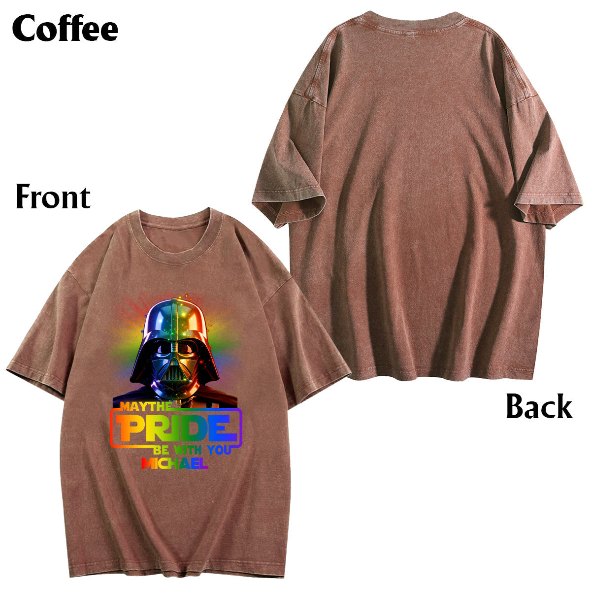 Personalized LGBT Support T-Shirt Custom Name Pride Gift