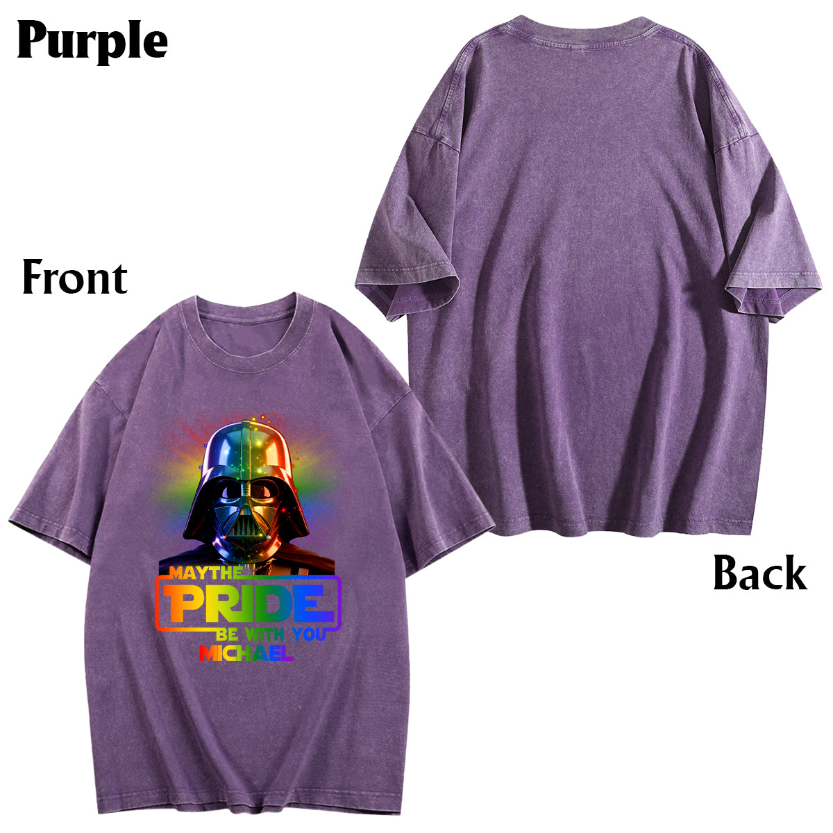 Personalized LGBT Support T-Shirt Custom Name Pride Gift