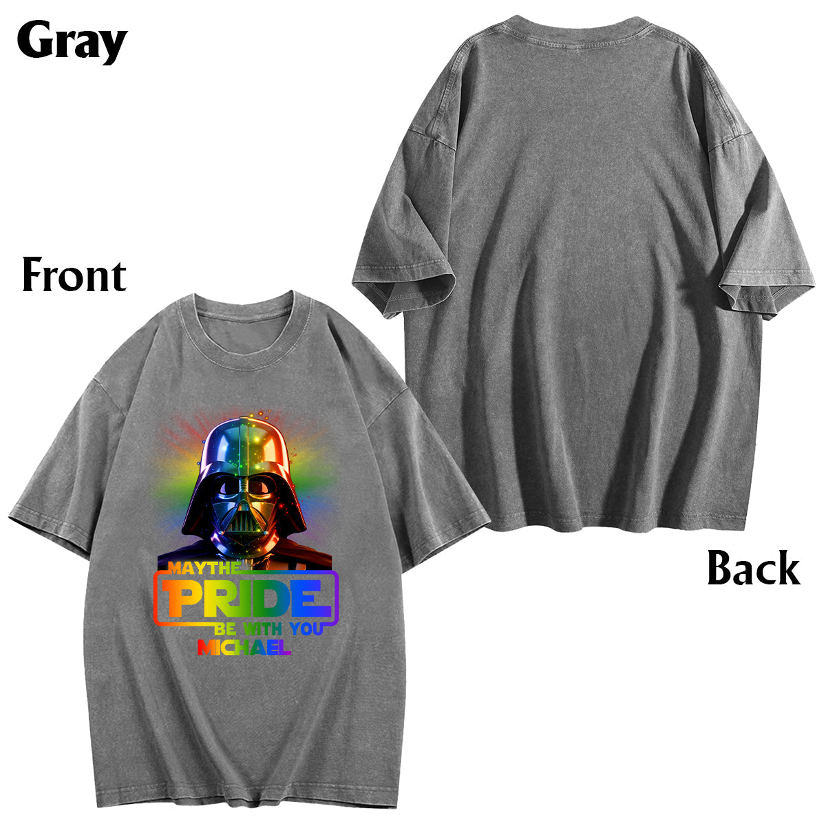 Personalized LGBT Support T-Shirt Custom Name Pride Gift