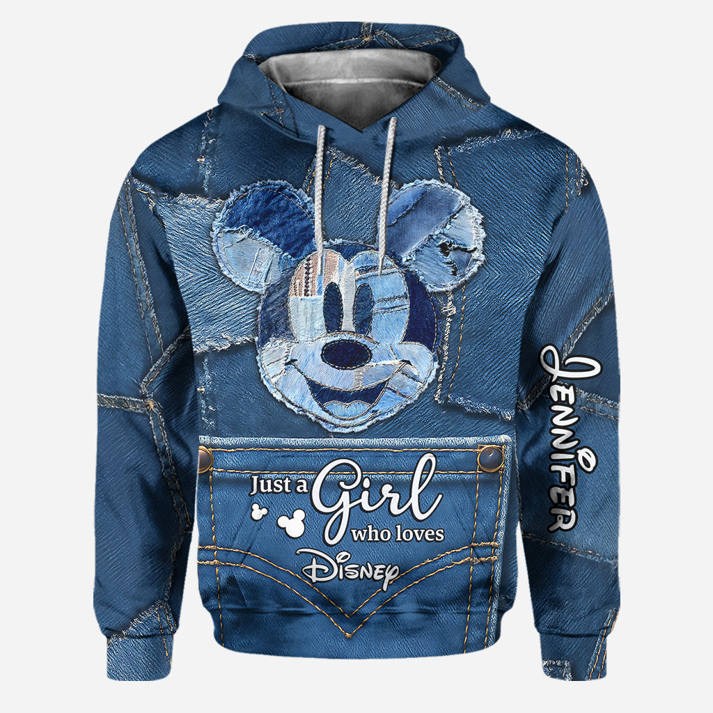 Personalized Disney Mickey Mouse Hoodie & Leggings Set for Girls