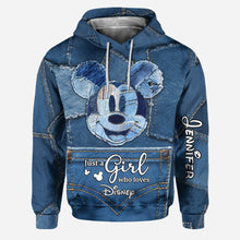 Load image into Gallery viewer, Personalized Disney Mickey Mouse Hoodie &amp; Leggings Set for Girls
