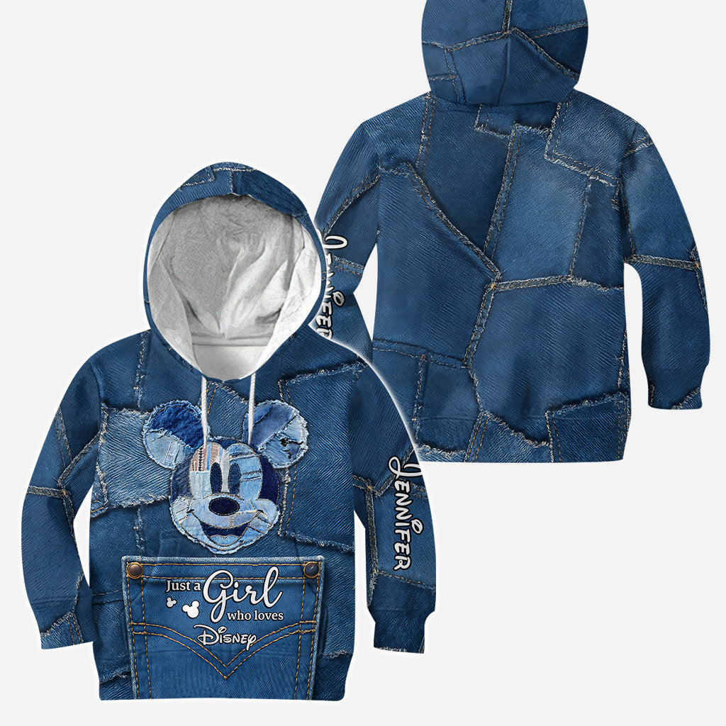 Personalized Disney Mickey Mouse Hoodie & Leggings Set for Girls