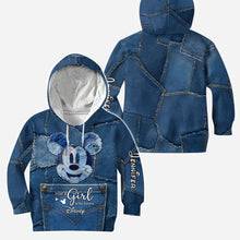 Load image into Gallery viewer, Personalized Disney Mickey Mouse Hoodie &amp; Leggings Set for Girls
