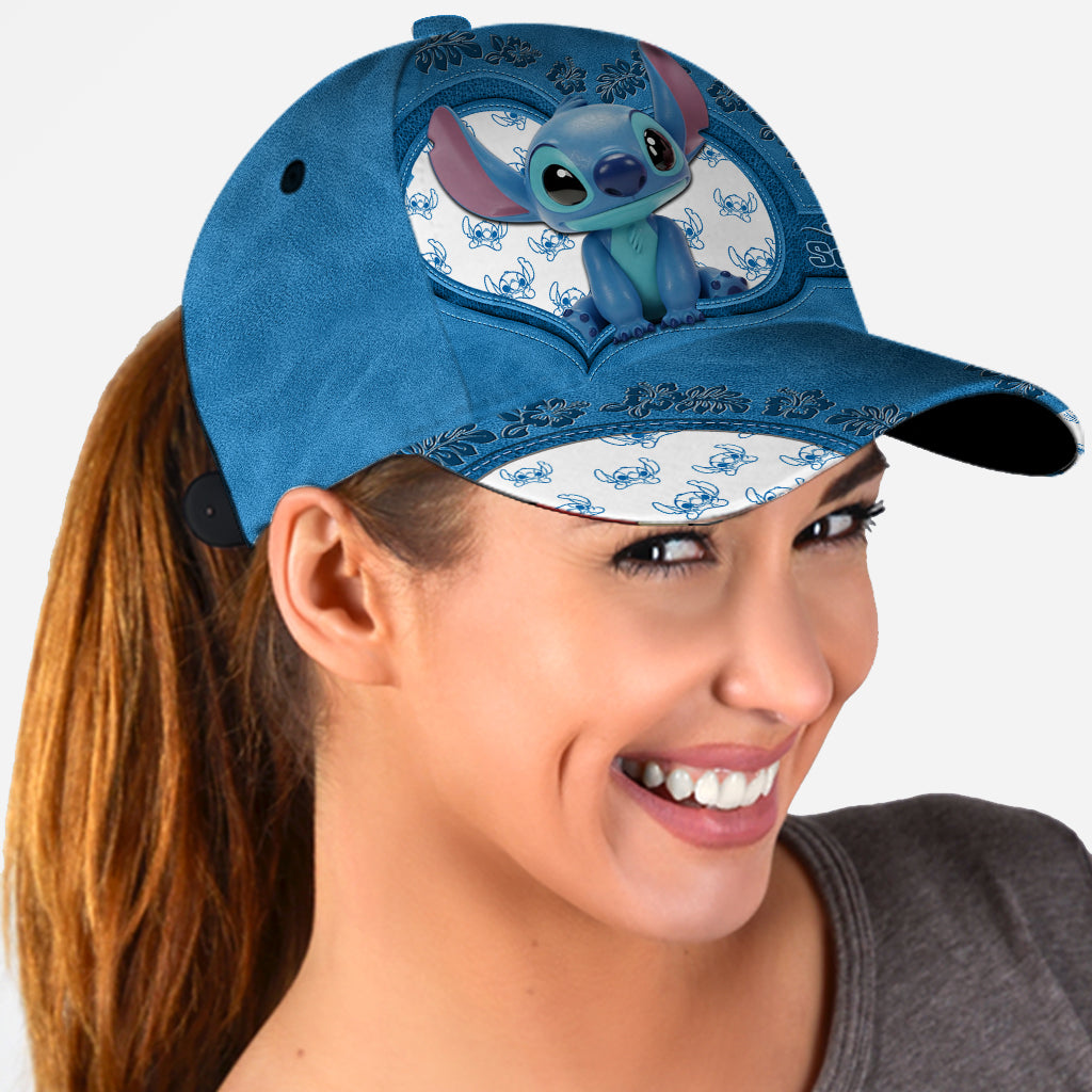 Personalized Stitch Classic Cap Custom Name Gift for Kids
