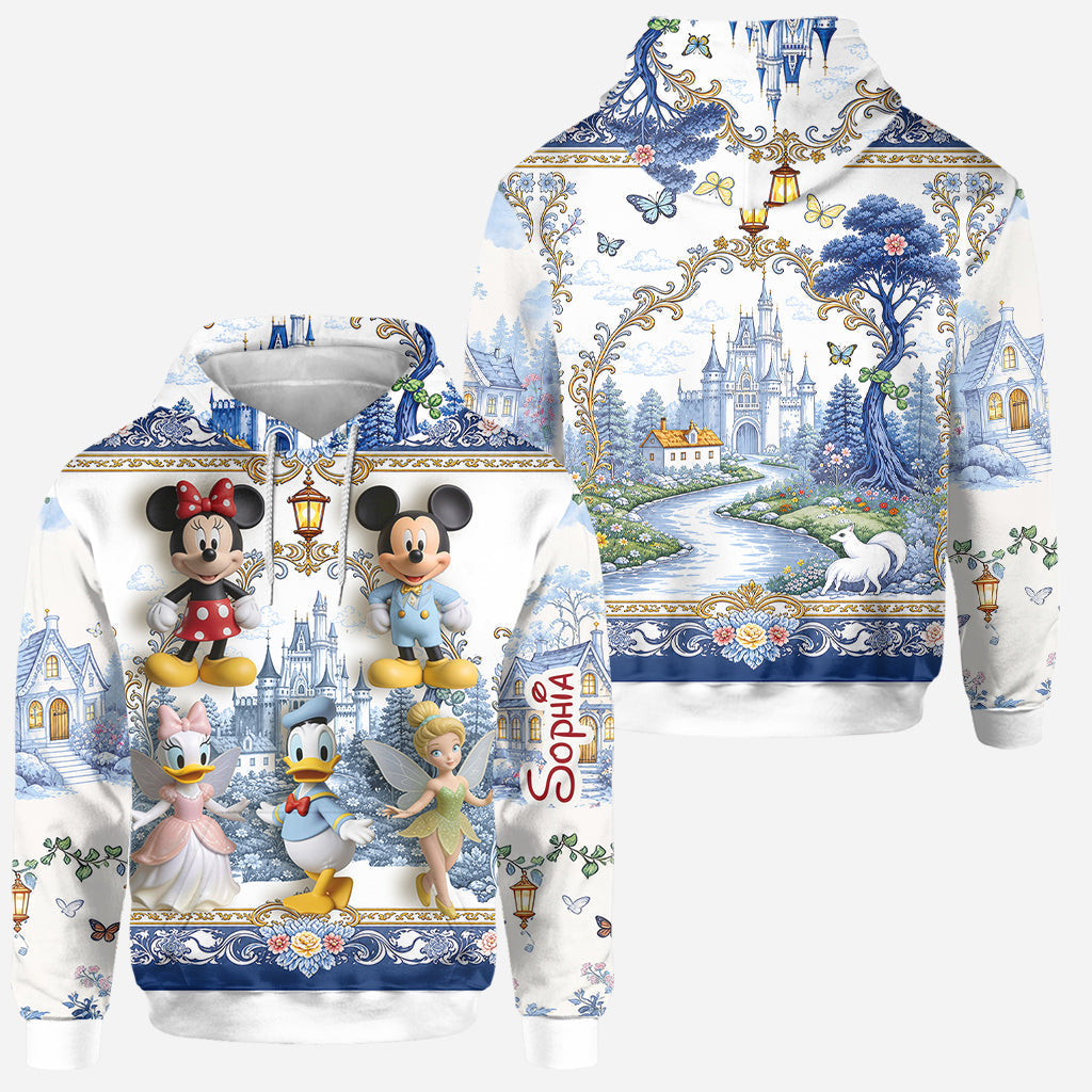 Personalized Mouse Hoodie and Leggings Set for Kids