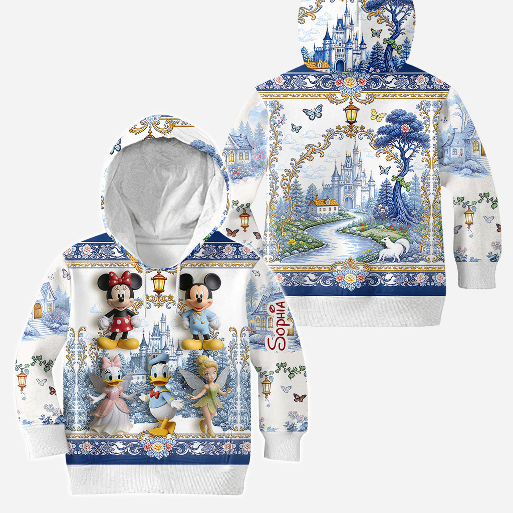 Personalized Mouse Hoodie and Leggings Set for Kids