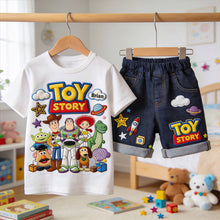 Load image into Gallery viewer, Personalized Toy Story T-Shirt &amp; Shorts Set for Kids
