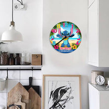 Load image into Gallery viewer, Personalized Ohana Wall Clock Custom Family Name Gift
