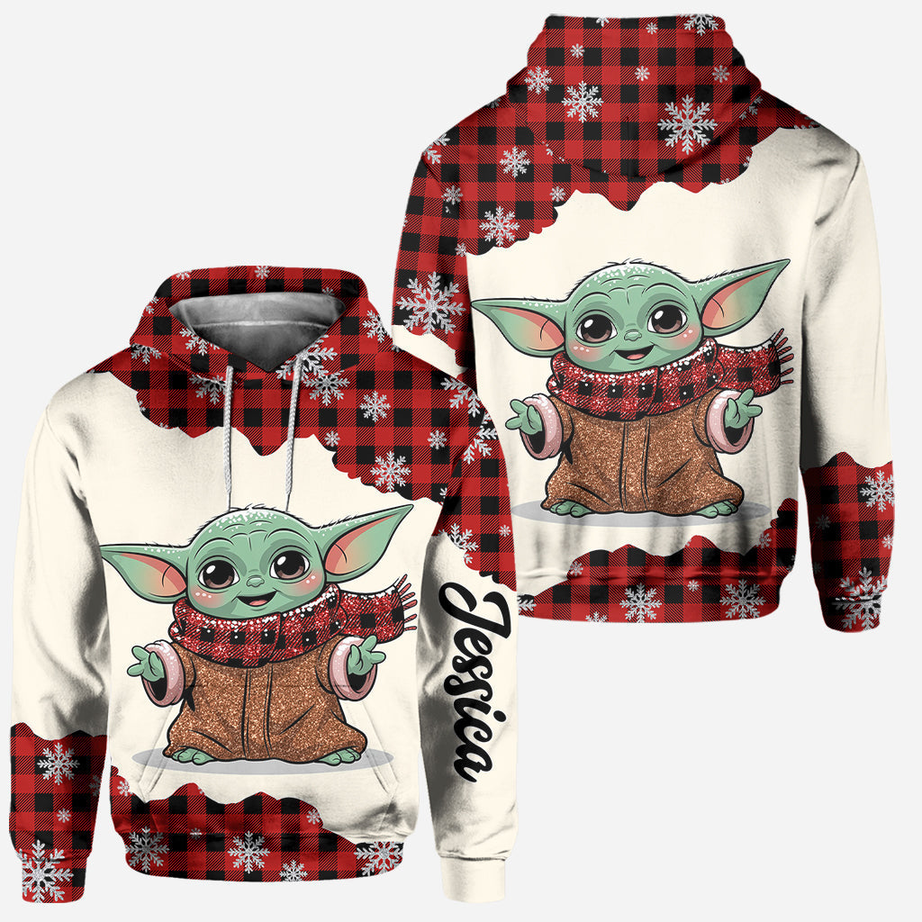 Personalized The Force Hoodie and Leggings Set for Christmas Gift