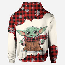 Load image into Gallery viewer, Personalized The Force Hoodie and Leggings Set for Christmas Gift
