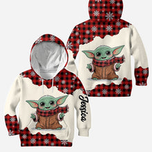 Load image into Gallery viewer, Personalized The Force Hoodie and Leggings Set for Christmas Gift
