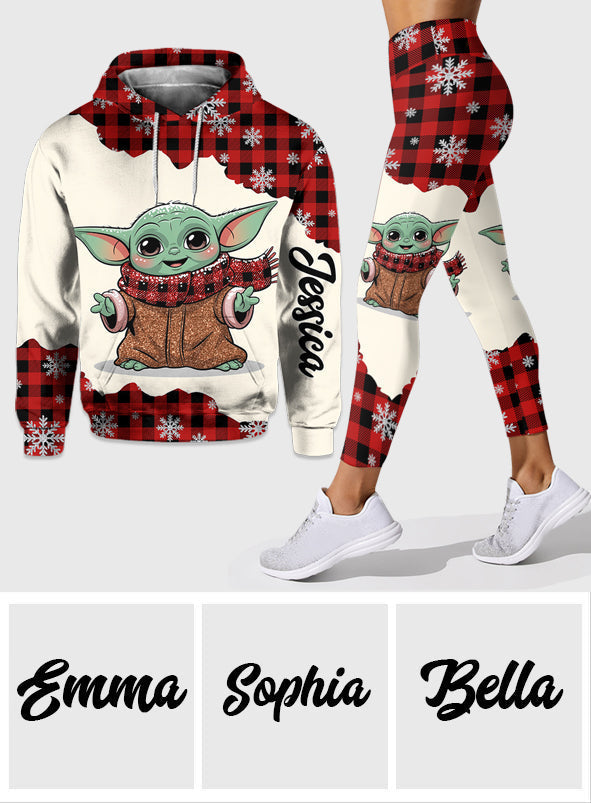 Personalized The Force Hoodie and Leggings Set for Christmas Gift