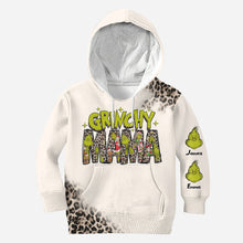 Load image into Gallery viewer, Personalized Grinchy Mama Christmas All Over Shirt for Women

