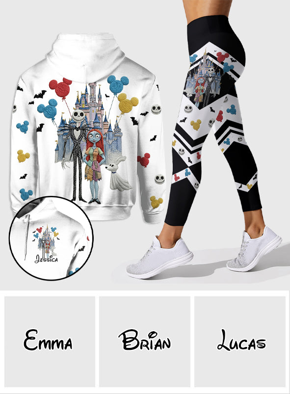 Personalized Nightmare Hoodie & Leggings Set with Custom Name for Fans