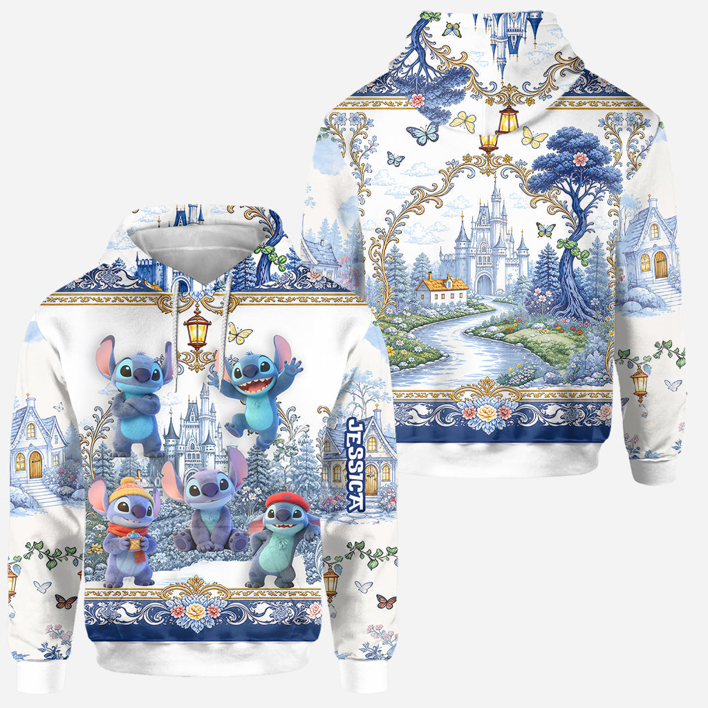 Personalized Ohana Hoodie and Leggings Set for Family Gift