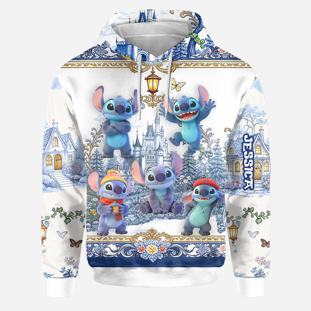 Personalized Ohana Hoodie and Leggings Set for Family Gift