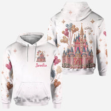 Load image into Gallery viewer, Personalized Disney Mouse Hoodie and Leggings Set for Girls
