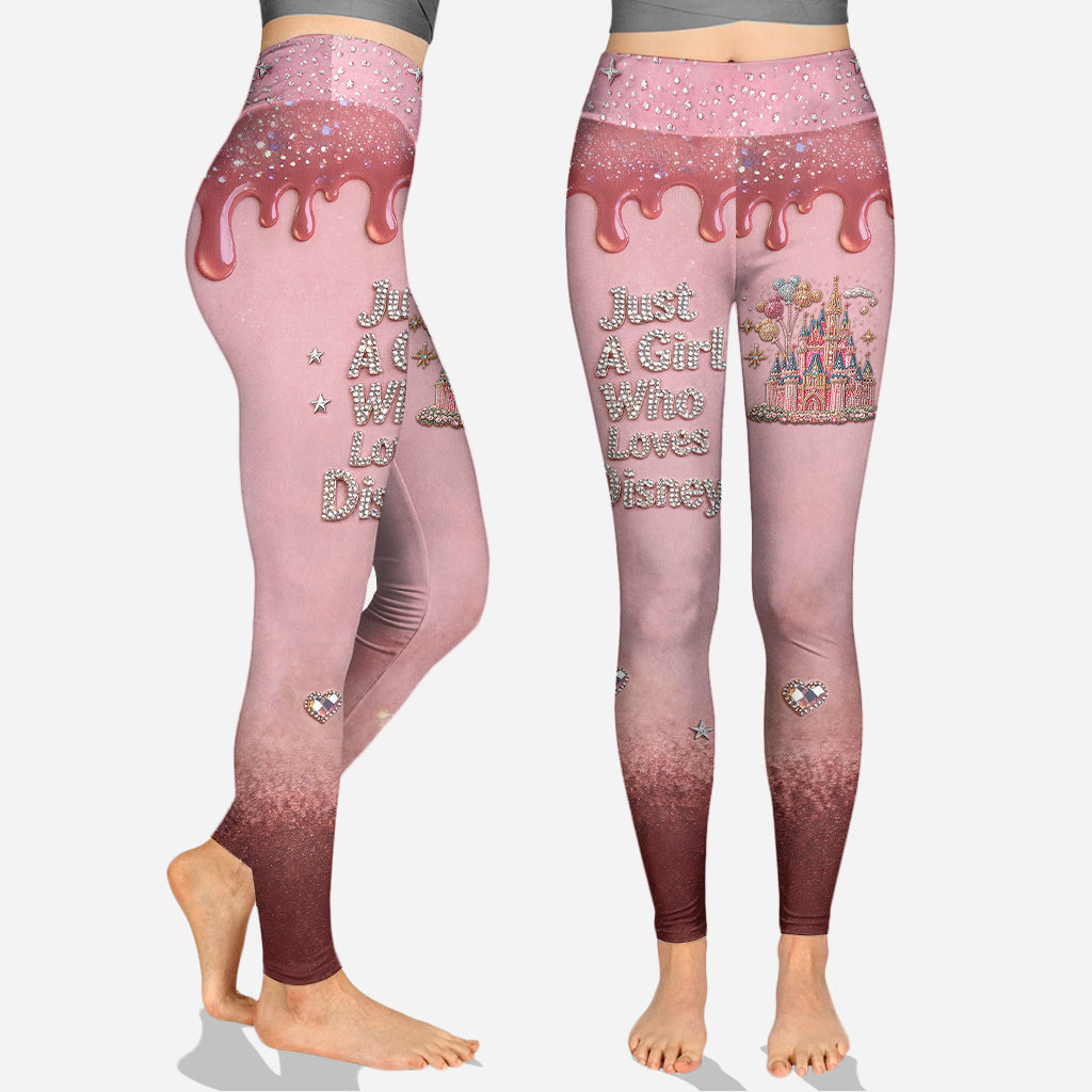 Personalized Disney Mouse Hoodie and Leggings Set for Girls
