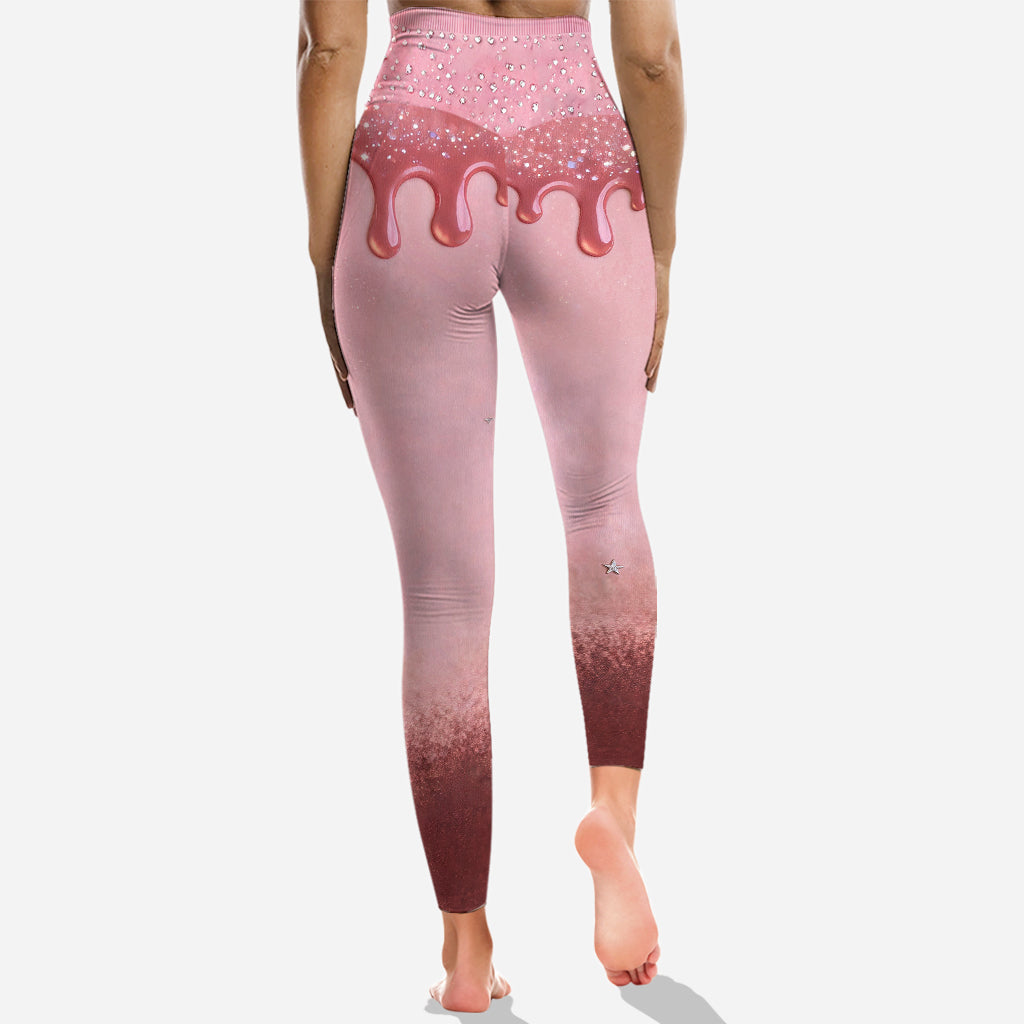 Personalized Disney Mouse Hoodie and Leggings Set for Girls