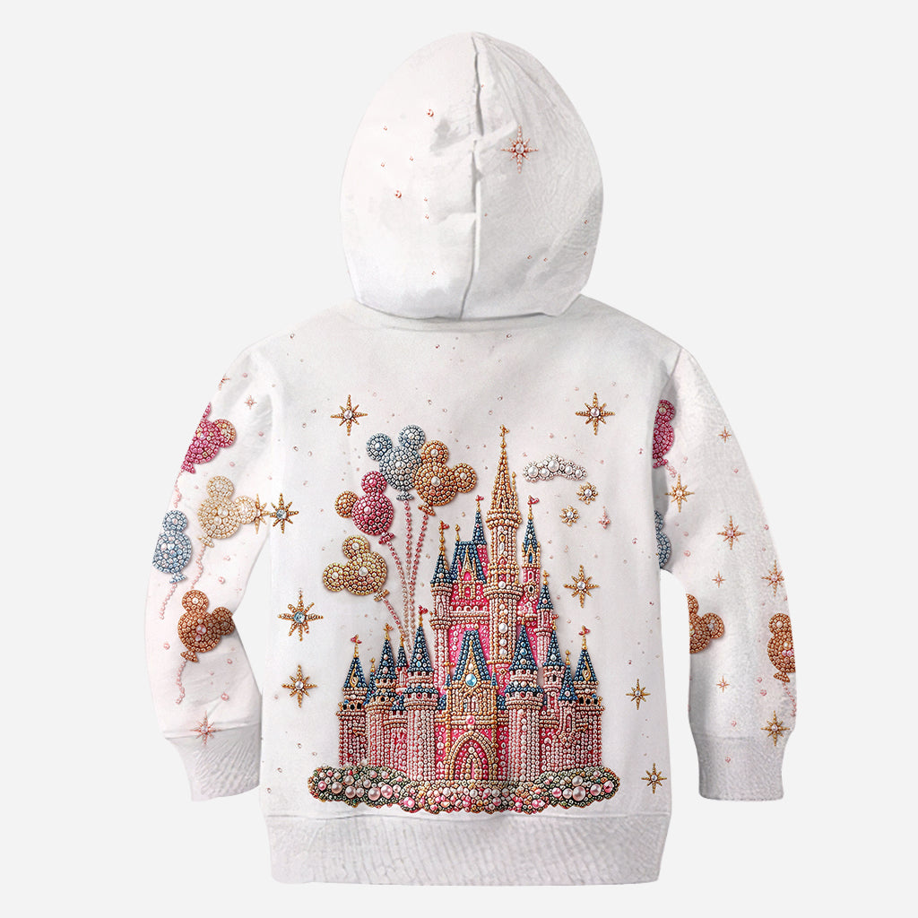 Personalized Disney Mouse Hoodie and Leggings Set for Girls