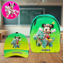 Load image into Gallery viewer, Personalized Kids Classic Cap &amp; Backpack Set with Name
