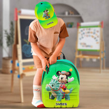 Load image into Gallery viewer, Personalized Kids Classic Cap &amp; Backpack Set with Name
