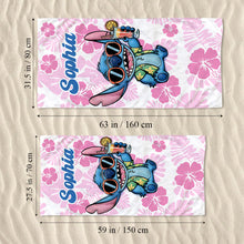 Load image into Gallery viewer, Personalized Women's Ohana Swimsuit &amp; Quick-Dry Beach Towel Set
